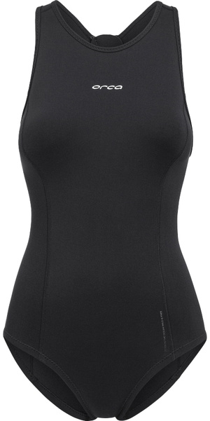 2026 Orca Womens 1.5mm Neoprene One Piece Swimsuit NA6P - Black